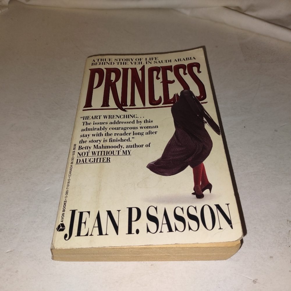 Princess by Jean P. Sasson 1993 Used PB